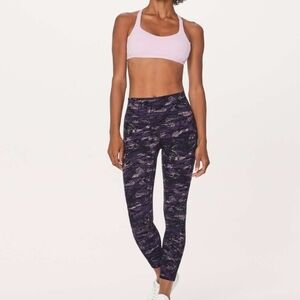 lululemon athletica Align II Rip Wave Purple Thunder Black Size 6
